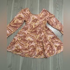 Cotton On Kids GIRLS GEORGIA LONG SLEEVE DRESS Size 9/10